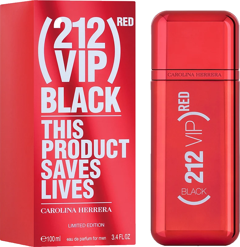 Carolina Herrera 212 Vip Black Red