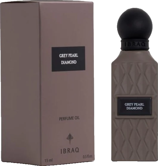 Ibrahim Al Qurashi Grey Pearl Diamond Perfume Oil