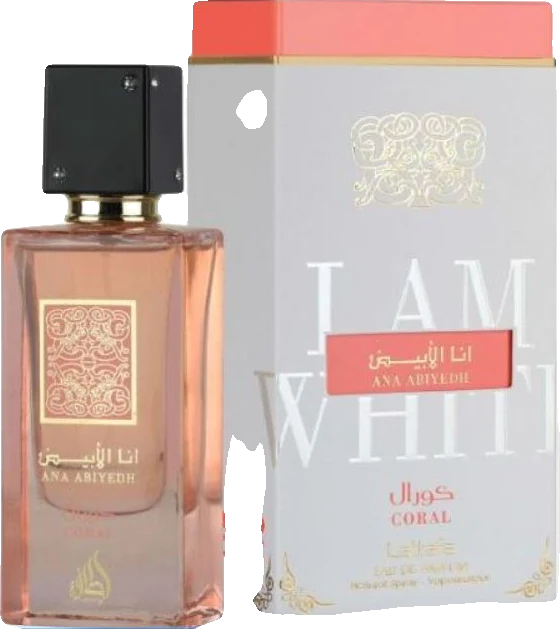 Lattafa I Am White Ana Abiyedh Coral