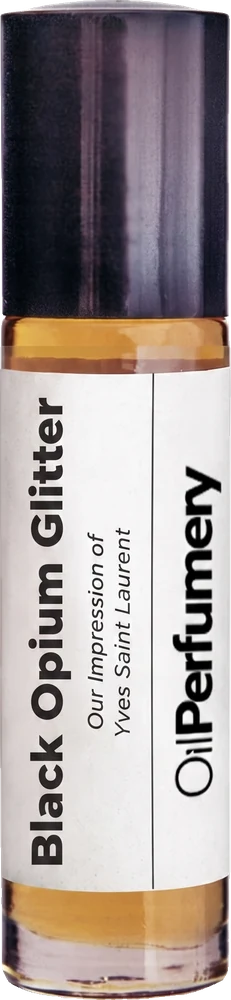 Oil Perfumery Black Opium Glitter Impression