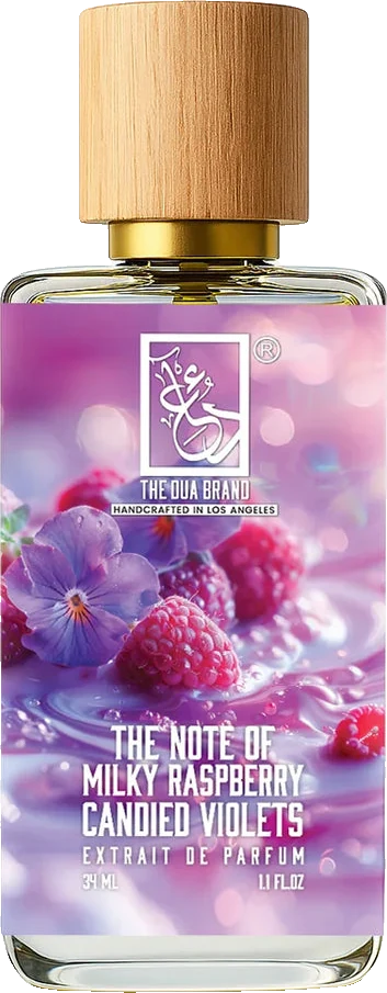 Dua Fragrances The Note of Milky Raspberry Candied Violets
