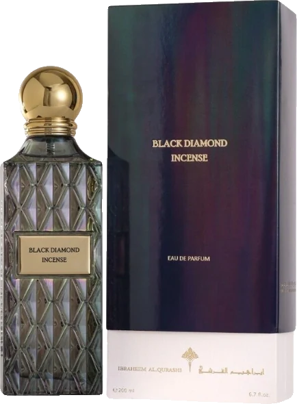 Ibrahim Al Qurashi Black Diamond Incense Eau de Parfum