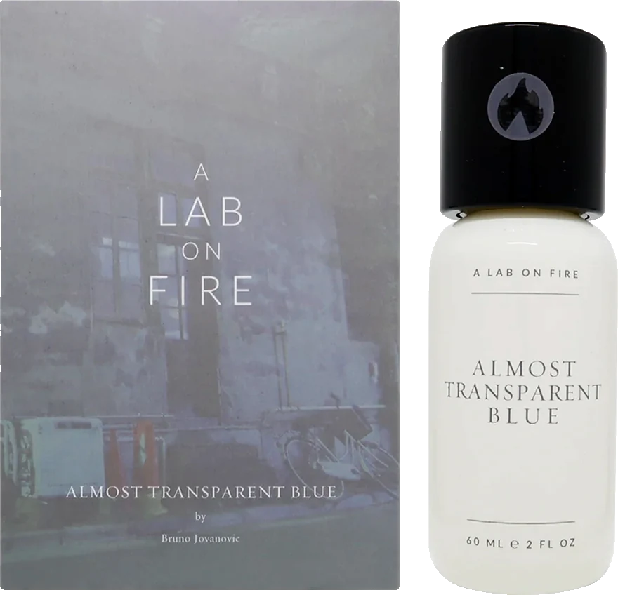 A Lab On Fire Almost Transparent Blue
