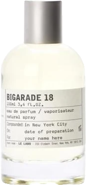Le Labo Bigarade 18 Hong Kong City Exclusive