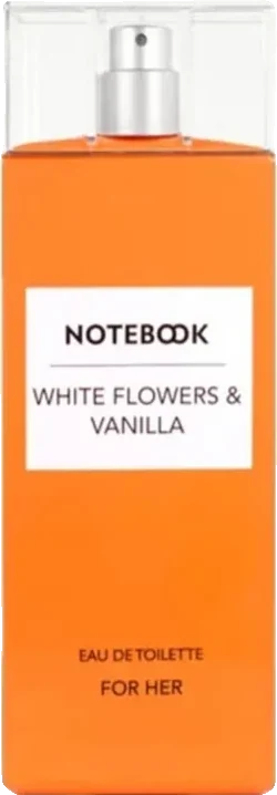 Notebook White Flowers & Vanilla