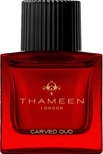 Thameen Red Carved Oud
