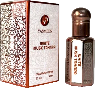 Yasmeen Pure White Musk al Tahara HIGH Quaility Fragrances Concentrated Thick Oil Attar Perfume Cream