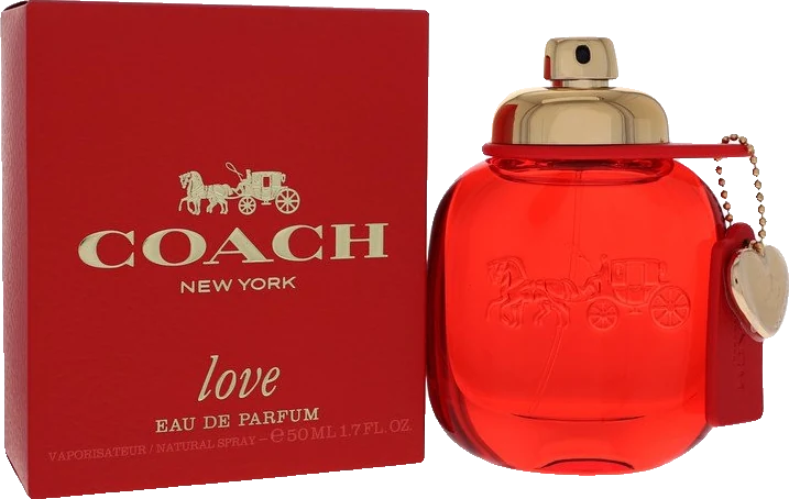 Coach Love red packaging