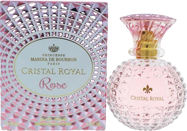 Princesse Marina de Bourbon Cristal Royal Rose