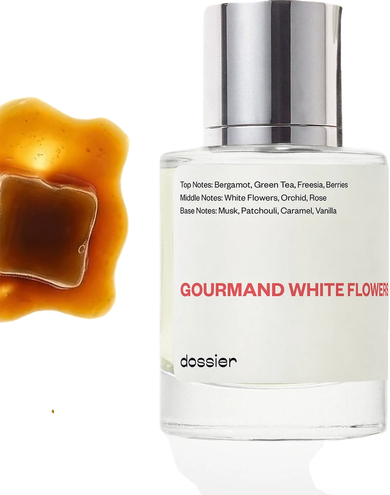 Dossier Gourmand White Flowers