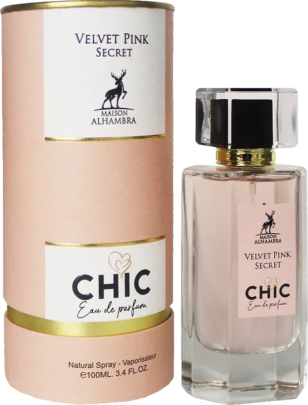 Maison Alhambra Chic Velvet Pink Secret