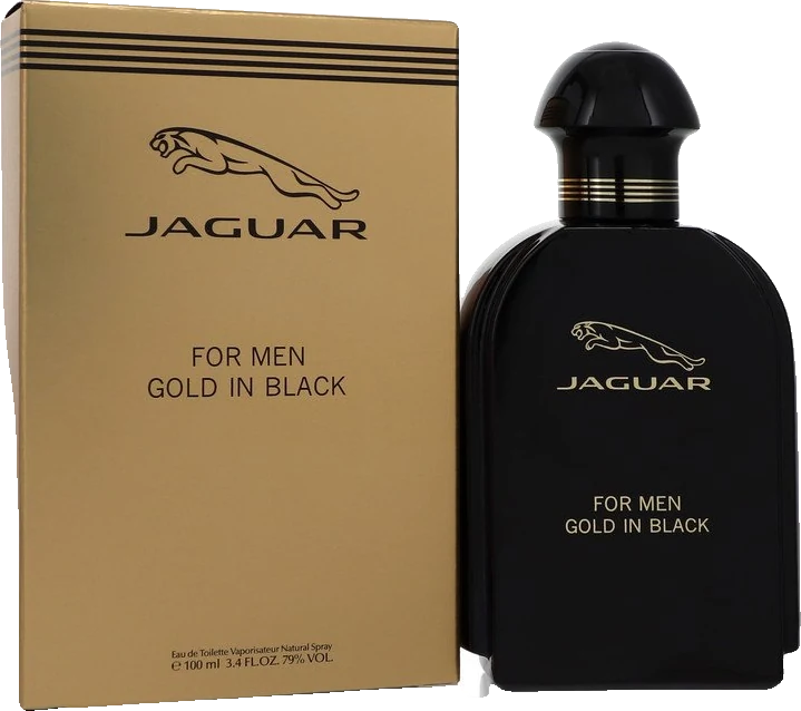 Jaguar Gold In Black