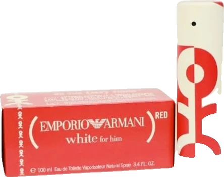 Giorgio Armani White for Him Red