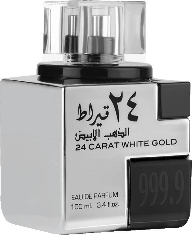 Lattafa 24 Carat White Gold