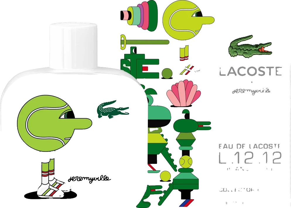 Lacoste Blanc Pure Jeremyville Collection