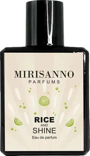 Mirisanno Parfums Rice and Shine