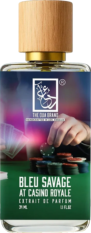 Dua Fragrances Bleu Savage at Casino Royale