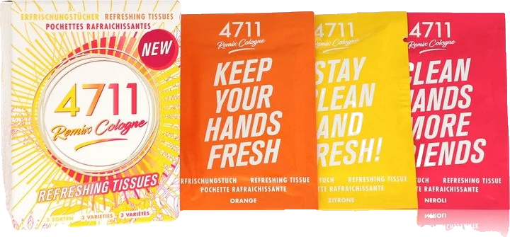 4711 Remix Neroli Refreshing Tissue Orange Lemon+Neroli