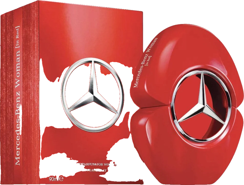 Mercedes Benz Woman In Red