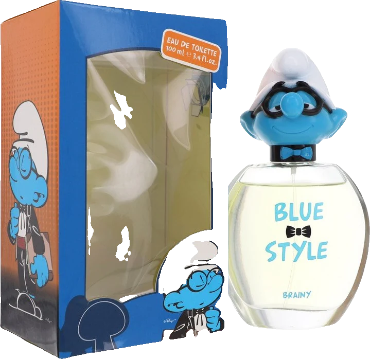 Smurfs The Smurfs Blue Style Brainy