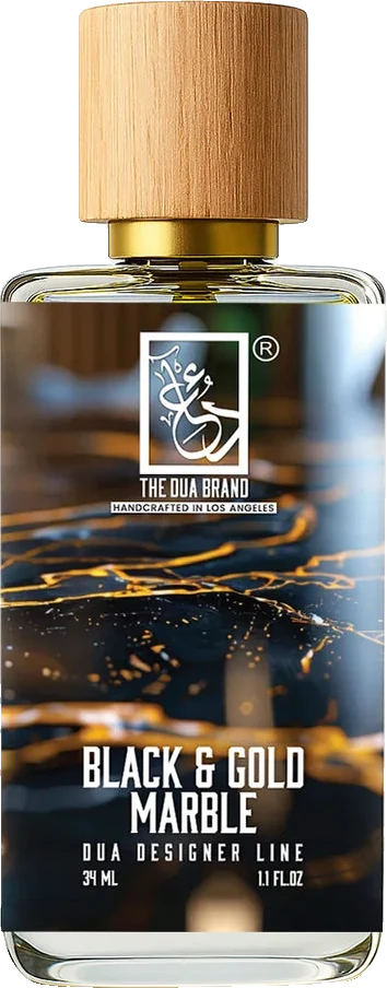 Dua Fragrances Black & Gold Marble