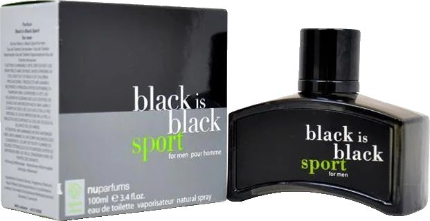 Nuparfums Black Is Black Sport