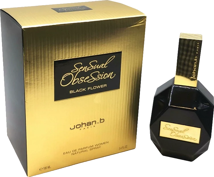 Johan B Sensual Obsession Black Flower