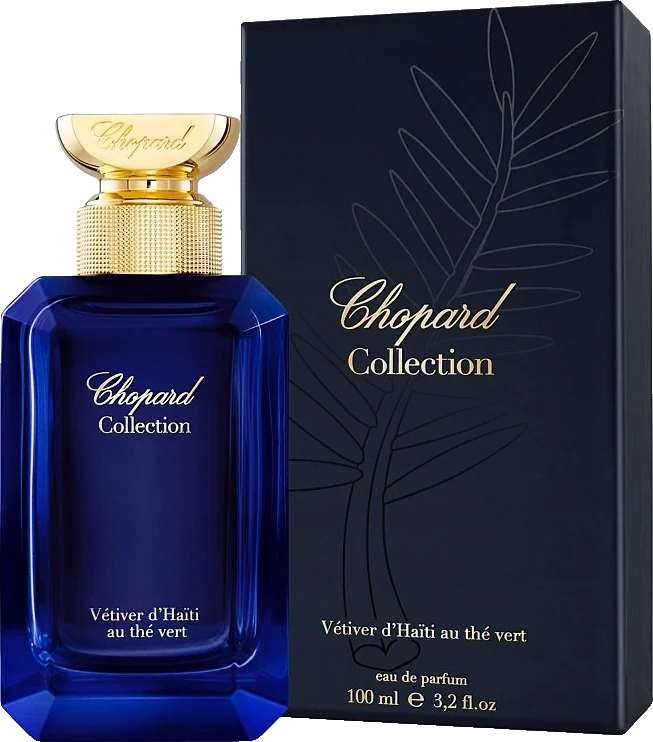 Chopard Collection Vetiver d'Haiti au The Vert