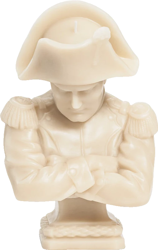 Trudon Napoleon Wax Bust Stone