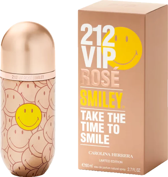 Carolina Herrera 212 Vip Rose Smiley