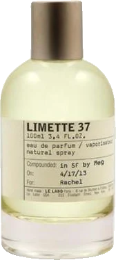 Le Labo Limette 37 San Francisco City Exclusive