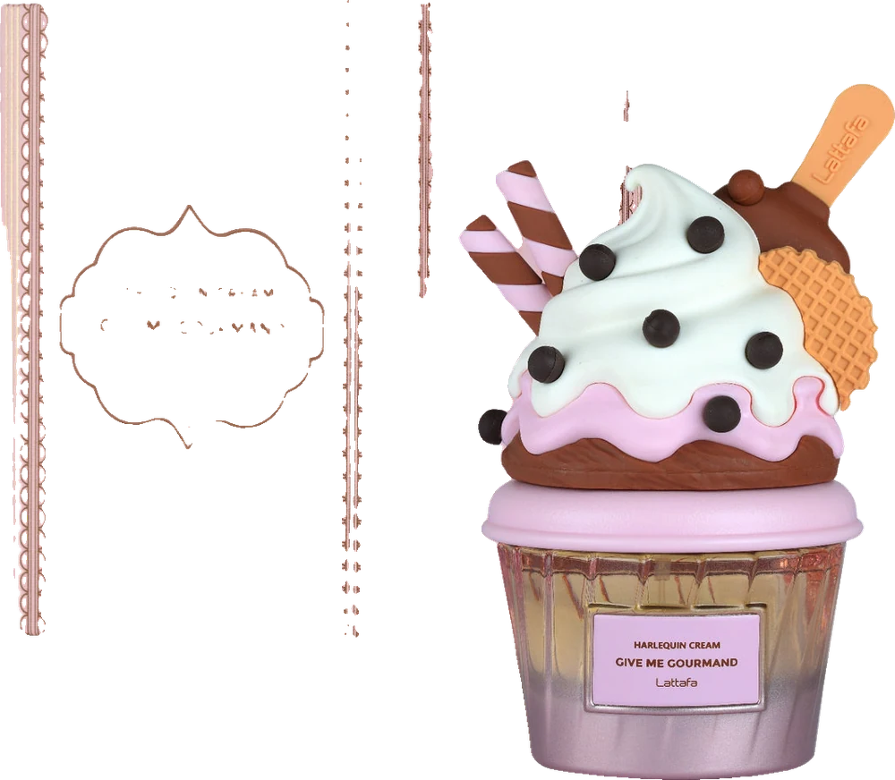Lattafa Give Me Gourmand Harlequin Cream