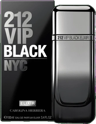 Carolina Herrera 212 Vip Black Nyc Elixir